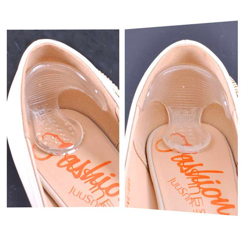 Transparent Silicone Heel Sticker Gel Foot Care