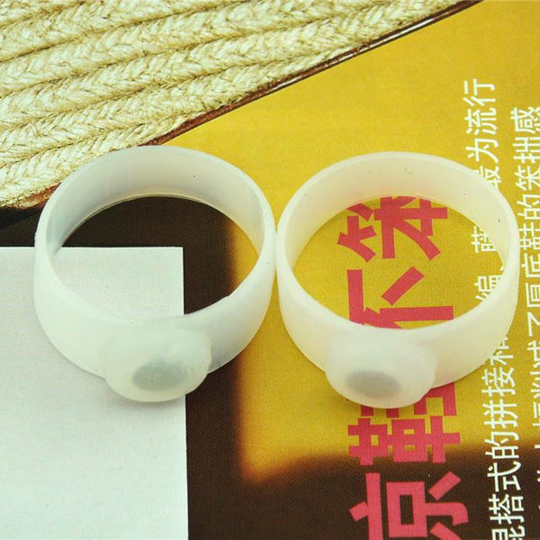 Women Foot Care Tool Silicone Magnetic Massage Foot Toe Ring