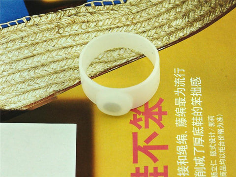 Women Foot Care Tool Silicone Magnetic Massage Foot Toe Ring